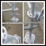 hot-dipped galvanized ringlock scaffolding system