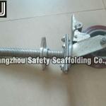 Adjustable Scaffolding Wheel With Brake For Mobile