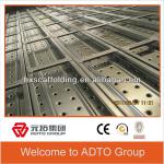 Galvanized steel plank for scaffold