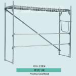 Frame type scaffolding