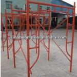 Painted Steel Scaffold Walking Through Frame