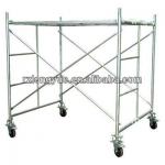 Construction Walk Through Scaffolding Frame System with Csster Wheel-LY-SF001
