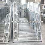 steel galvanized H frame scaffolding