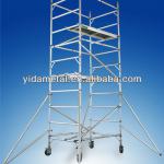 Aluminum mobile scaffolding