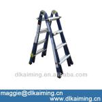 Aluminium double side folding gorilla safty ladder