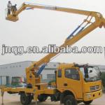 Truck mounted aerial work platform vehicular lift platform