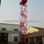 Trailer hydraulic working platform scissor lift table