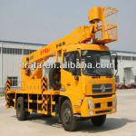 28m truck mounted aerial work platform UP-GKS-28E/crane truck