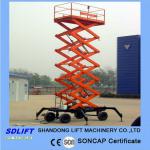mobile hydraulic scaffold-SJY0.3-12