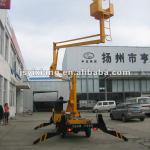 GKT series battery arm hydraulic folding aerial Crank type work lift platform