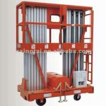 mobile double mast aluminium work platform