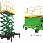 High-Raised scissor lift table