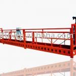 800KG-1000KG electric suspended hanging scaffold/wire rope hanging platform /suspended platform