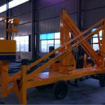 GTZ-9B diesel engine movable crank arm type hydraulic lifting platform