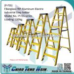 (P-FSS) Fiberglass FRP Aluminum Electric industrial Step ladder