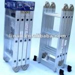 professional manufacturer aluminum multi-purpose ladder en131(small joint) EN131/CE