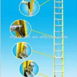 telescopic ladder fiberglass ladder(DG-17)