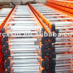 EN131 Scaffolding Orange Epoxy Steel Ladder