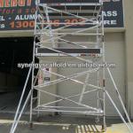 double width aluminum scaffolding, aluminium scaffold