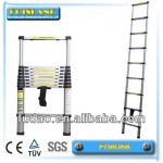 height:2.6M-9 steps adjustable aluminum ladder used ladders for sale