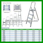 Aluminium step ladder, ladder,-LJ-208C2