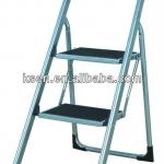 2 layer NON SLIP TREAD metal folding ladder KC-7032GS