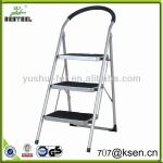 PE mat 3 folding step ladder chair (7013)