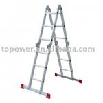 4X3 big joint aluminum folding ladder