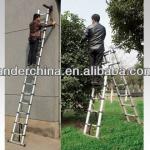 Aluminium Telescopic Ladder / 3.8m Foldable Ladder / extending ladder