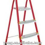 Powder coated steel fabricated ladder