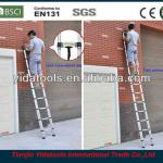 2m 7 steps EN131 extension telescopic aluminium household ladder