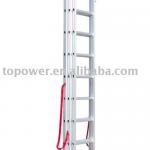 3 section extension aluminum combination ladder