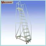 steel safety step ladders with handrail