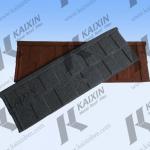 Solar aluminium stone coated roofing tile