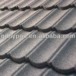 stone chip coated metal roof tile