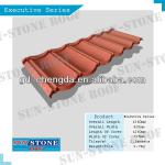 Colorful Stone Coated Steel Forming Aluminium Roofing Step Tile Classic 1360mm*420mm