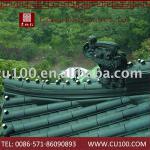 Elegant traditional temple competitive price high quality oem chinese clay roof tiles for sale