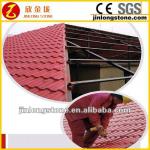 Waterproof red clay roof tile
