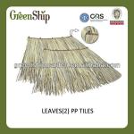 Garden Hut Thatch Roofing Tiles from GreenShip/ grass mat/patented product/ eco-friendly/ weather-resistant
