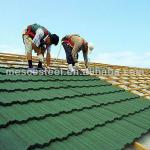 stone coated steel roof tile