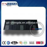 Colorful flat sheet stone coated metal roof tiles prices