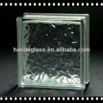 Ice shadow glass block