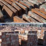 The old red brick clay brick decoratve iterior bricks