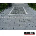 China Natural Basalt Cobble Basalto Negro Paver Tile Basalto Stone