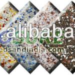 Colored Quartz Aggregate