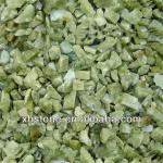 garden landscaping green crushed marble stone