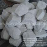 White Washed Stone Aggregate Gravel