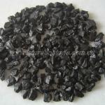 Black basalte color gravel for porous paving