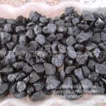 Crushed stone black gravel for landscaping