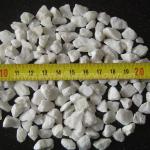 Marble chips white gravel for terrazzo